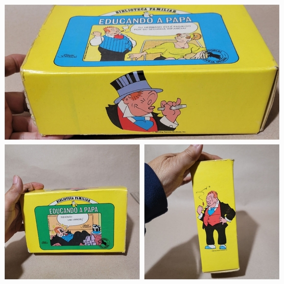 Rare Set of 12 Books - Educando A Papá. Frank Johnson. Oveja Negra. 1987 - Picture 3 of 8